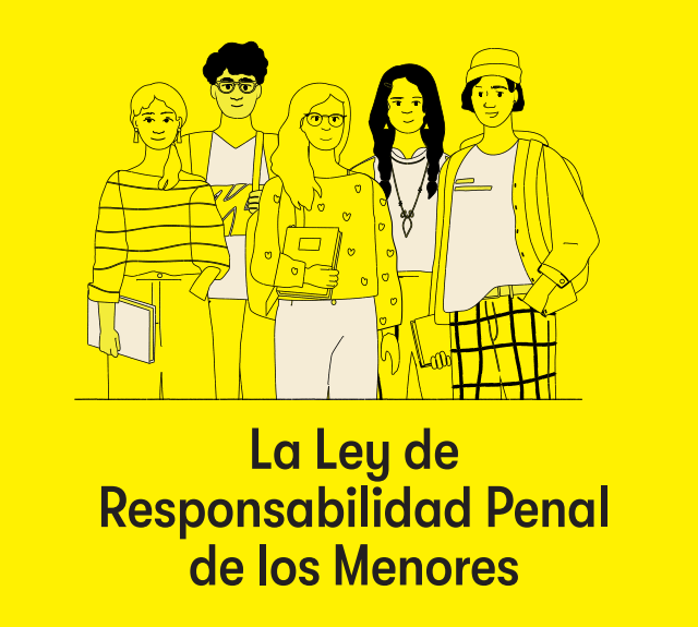 Ilustración de un grupo de estudiantes