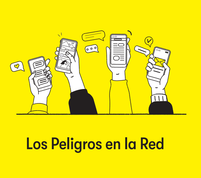 Ilustración logotipo Peligros en la Red