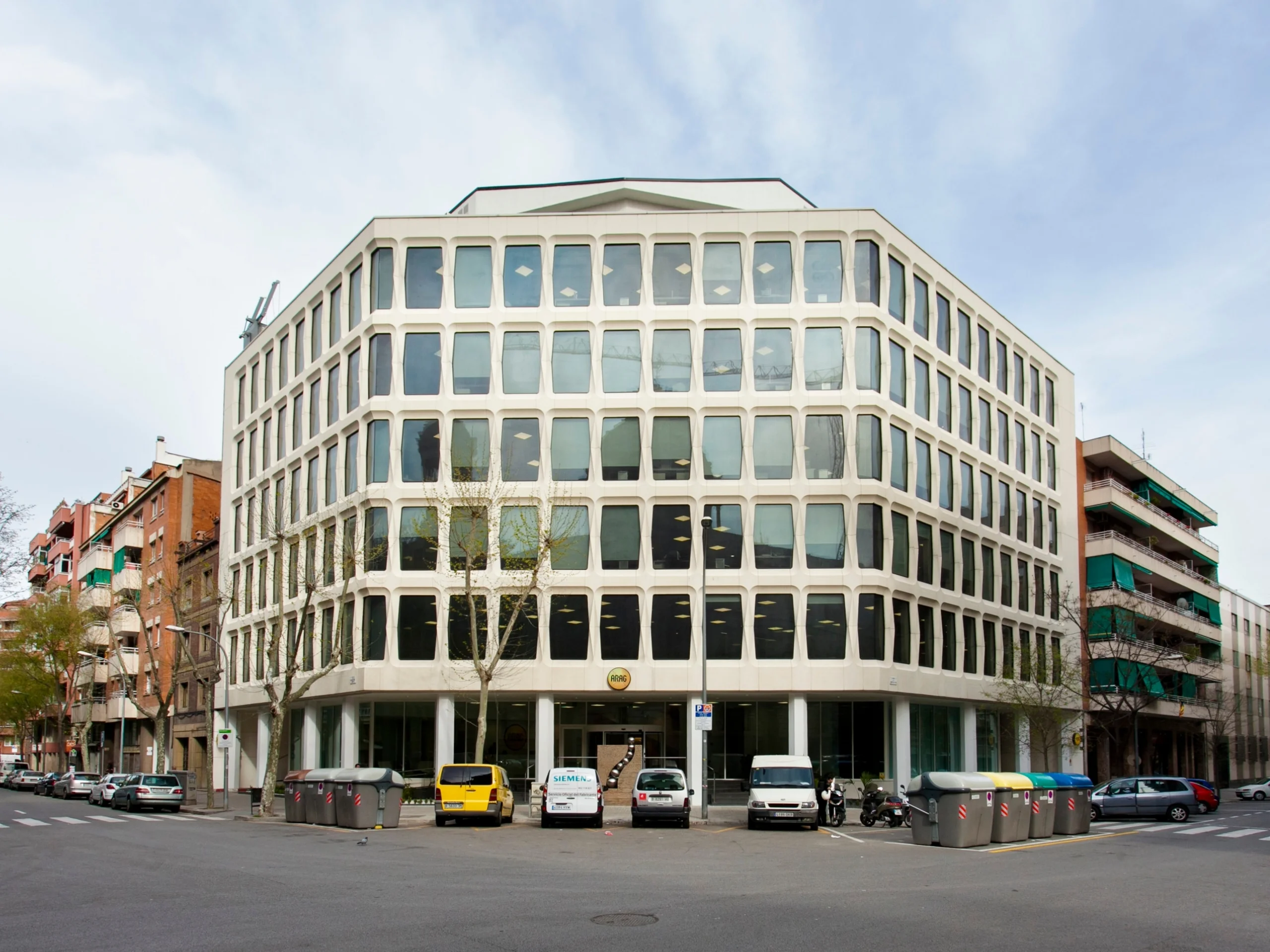 Edificio de las oficinas de ARAG en Barcelona